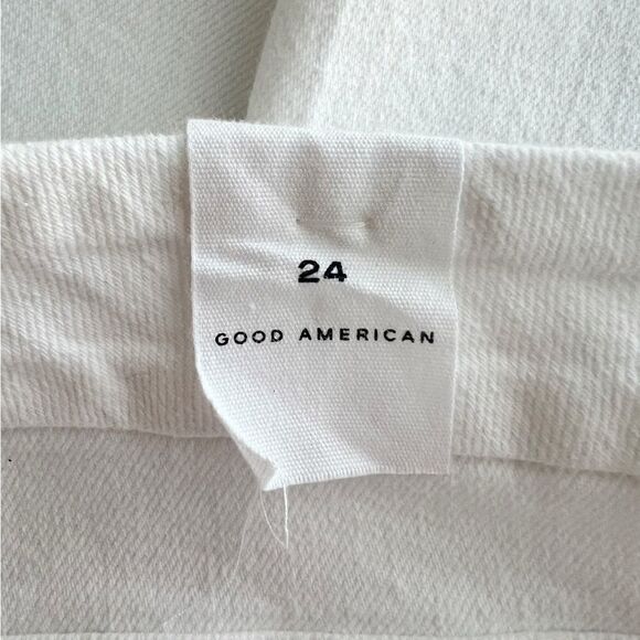 NEW Good American Good Legs Straight Raw Hem Jeans Women’s Plus Size 24 - Picture 6 of 10